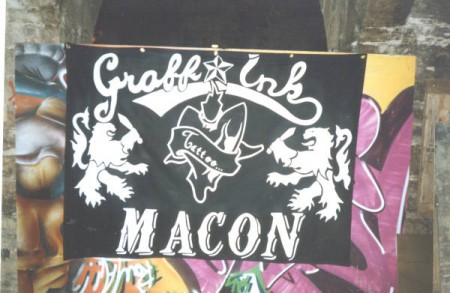 Banderolle Graff Ink Tattoo - Mâcon